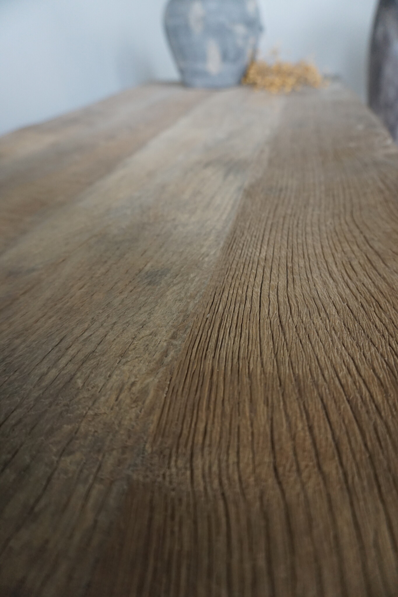 Rene Houtman Salontafel | Oud Eiken | H43,5 x B180 x D60,5 cm