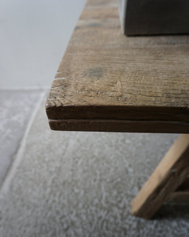 Rene Houtman Salontafel | Oud Eiken | H44 x B180,5 x D60 cm