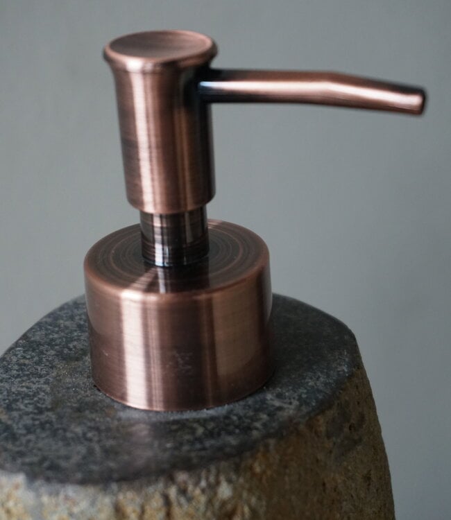 Rene Houtman Zeeppompje | Riviersteen | Koper