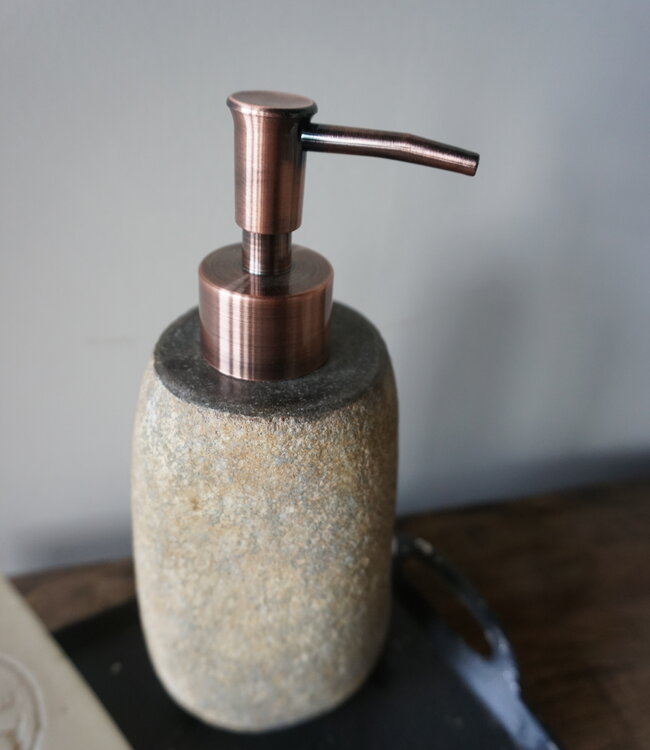 Rene Houtman Zeeppompje | Riviersteen | Koper