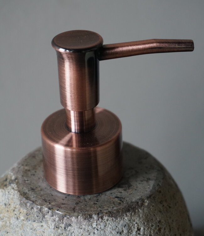 Rene Houtman Zeeppompje | Riviersteen | Koper