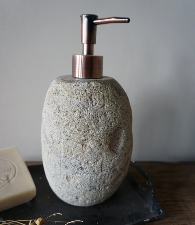 Rene Houtman Zeeppompje | Riviersteen | Koper