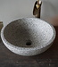 Differnz Waskom Terrazzo | Zwart Wit | Ø 40 x H15 cm