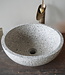 Differnz Waskom Terrazzo | Zwart Wit | Ø 40 x H15 cm