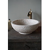 Waskom Terrazzo | Bruin Beige | Ø 40 x H15 cm