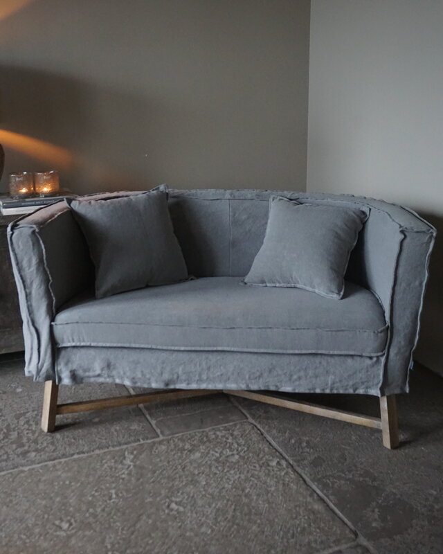 Aura Peeperkorn Sofa Dikke Dirk GrijsBlauw