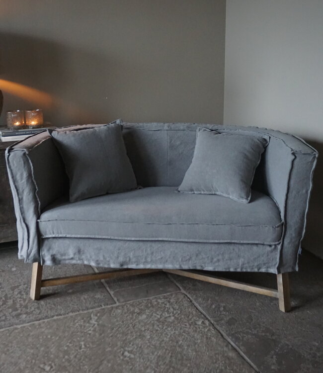 Aura Peeperkorn Sofa Dikke Dirk GrijsBlauw