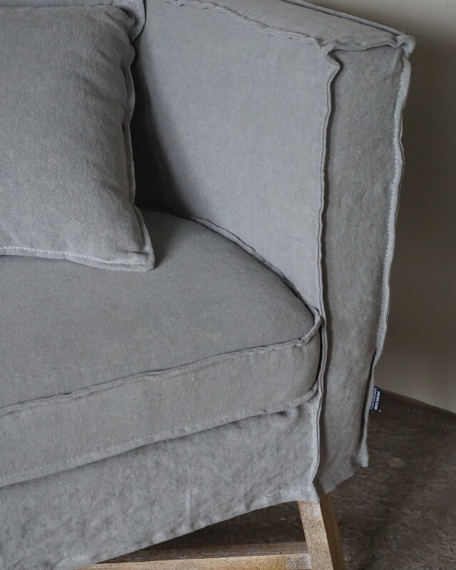 Aura Peeperkorn Sofa Dikke Dirk GrijsBlauw