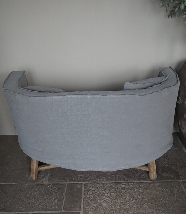 Aura Peeperkorn Sofa Dikke Dirk GrijsBlauw