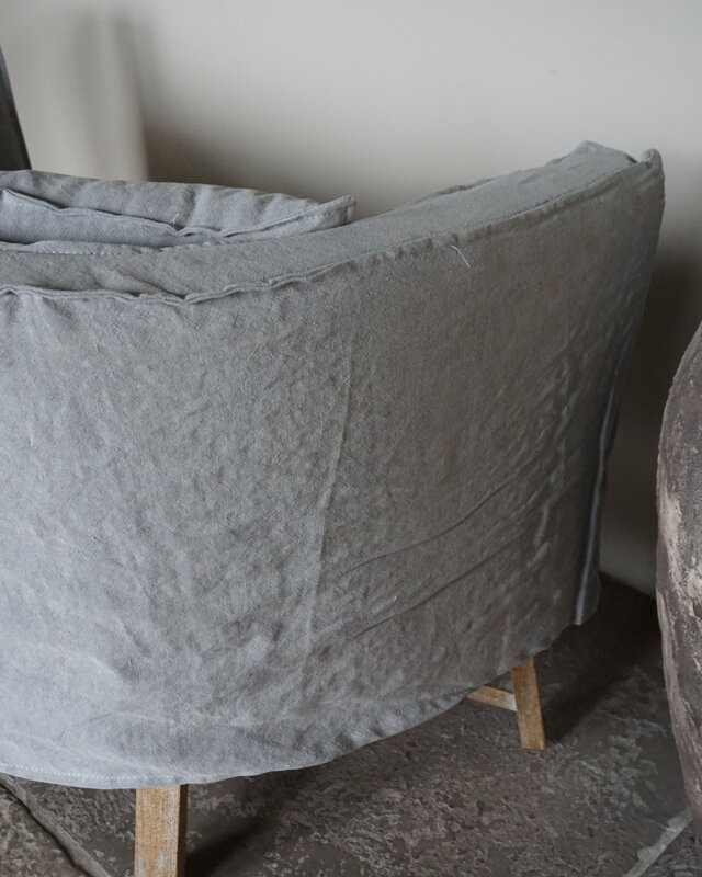 Aura Peeperkorn Sofa Dikke Dirk GrijsBlauw