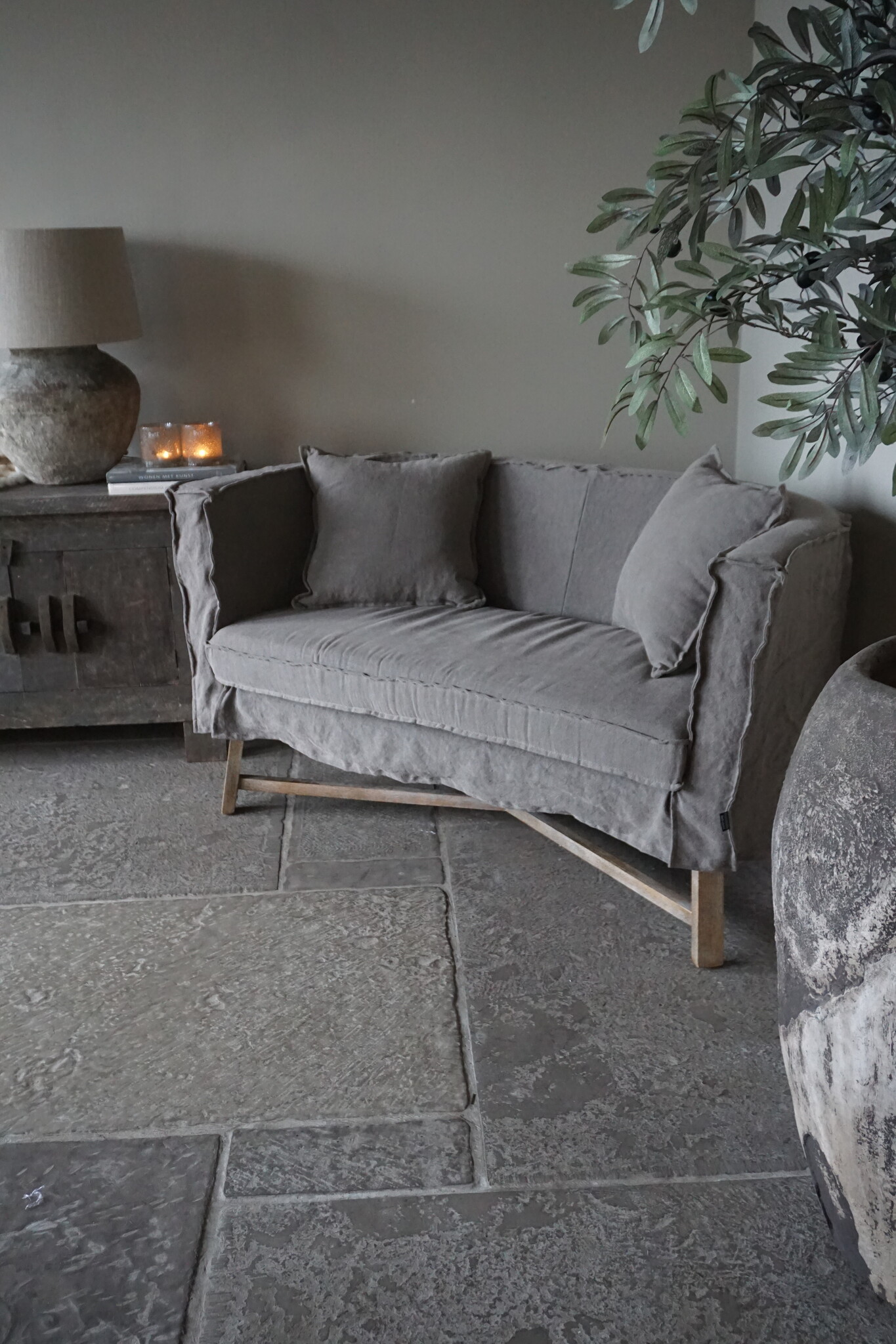 Aura Peeperkorn Sofa Dikke Dirk Taupe