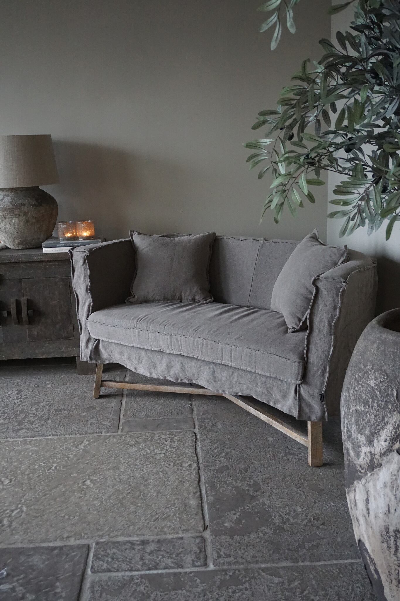 Aura Peeperkorn Sofa Dikke Dirk Taupe