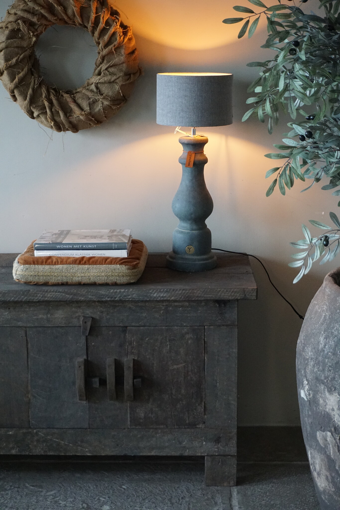 Brynxz Balusterlamp Voet Vintage H55xB18