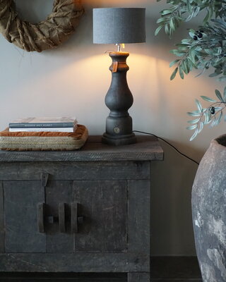 Brynxz Balusterlamp Voet Luxury Maj. Bruin H55xB18