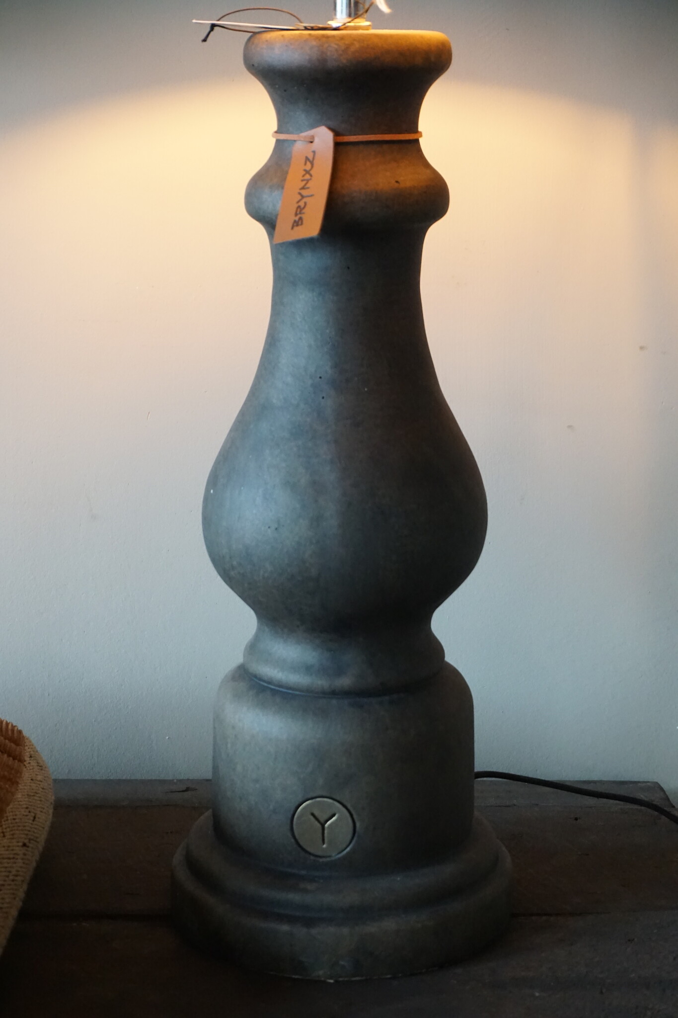 Brynxz Balusterlamp Voet Luxury Maj. Bruin H55xB18