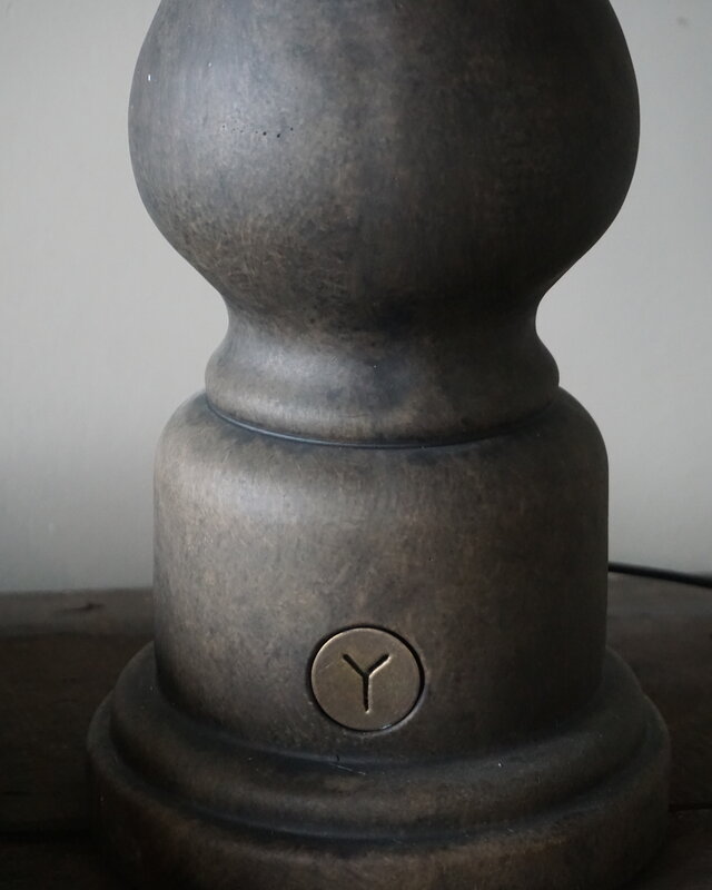 Brynxz Balusterlamp Voet Luxury Maj. Bruin H55xB18
