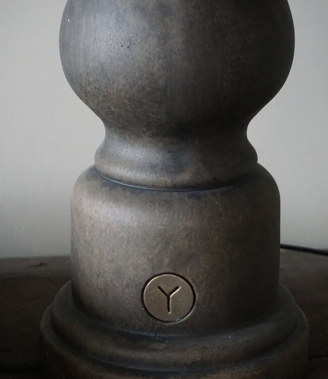 Brynxz Balusterlamp Voet Luxury Maj. Bruin H55xB18