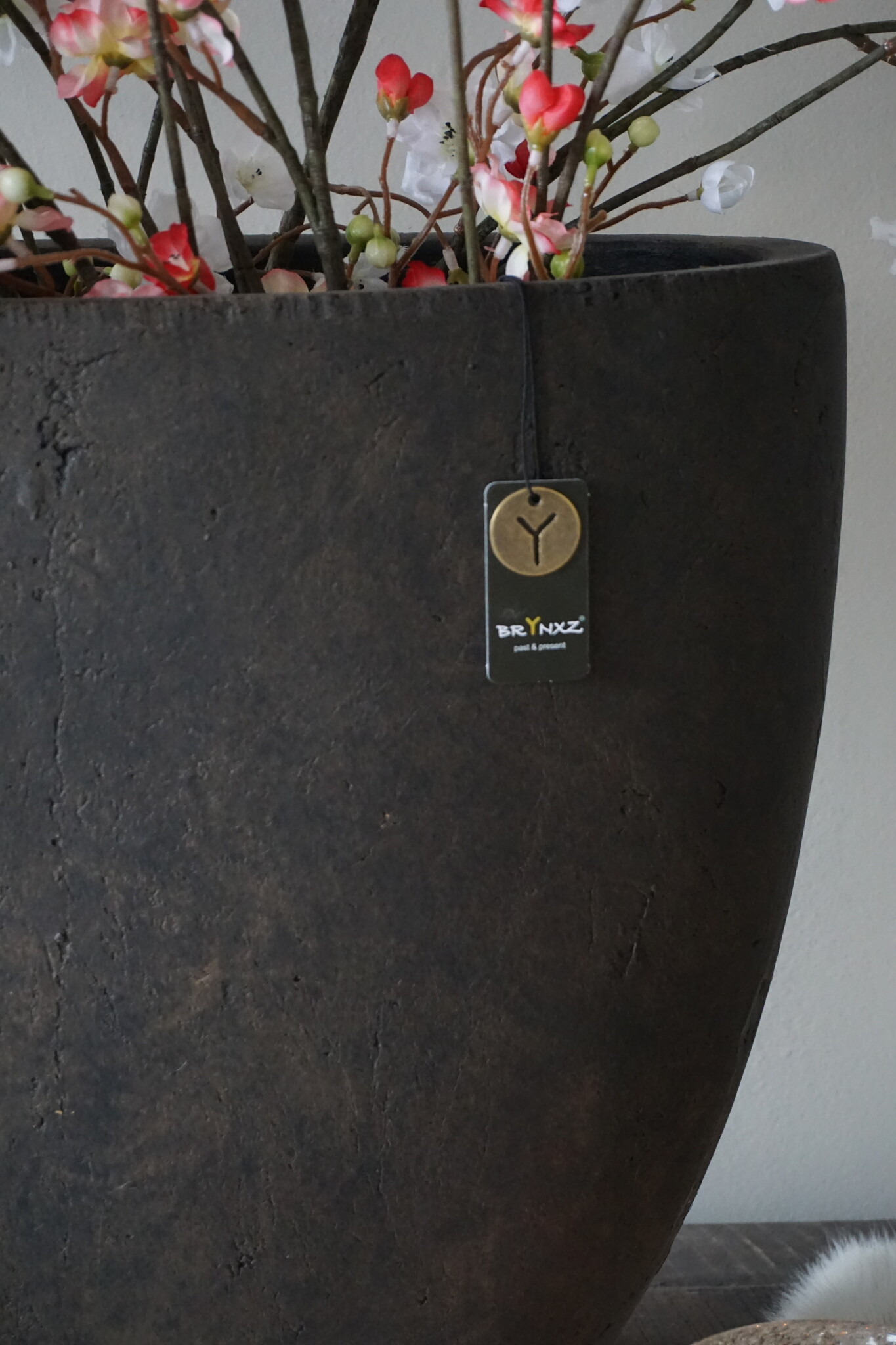 Brynxz Pot Ovaal Edge Majestic Bruin 51x20x27 Cm
