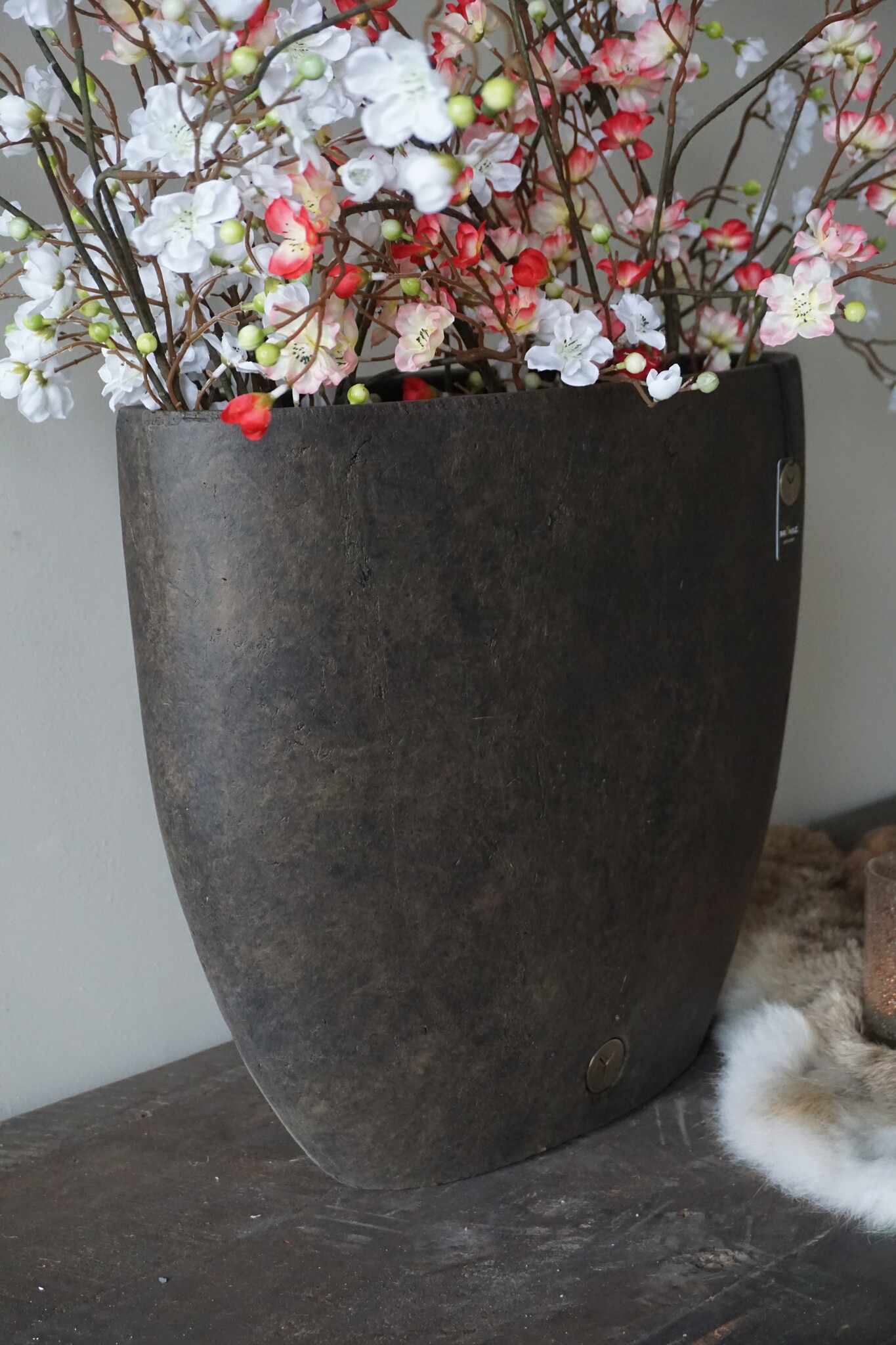 Brynxz Pot Ovaal Edge Majestic Bruin 51x20x27 Cm