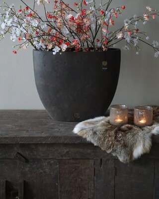 Brynxz Pot Ovaal Edge Majestic Bruin 51x20x27 Cm