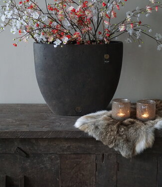 Brynxz Pot Ovaal Edge Majestic Bruin 51x20x27 Cm