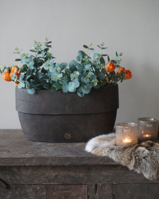 Brynxz Pot Ovaal Majestic Bruin 48x15x39 Cm