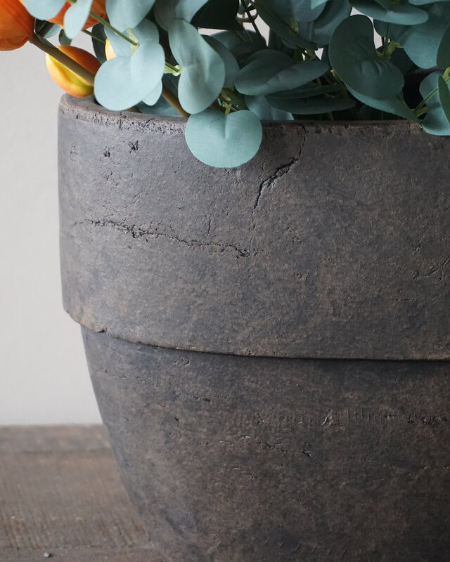 Brynxz Pot Ovaal Majestic Bruin 48x15x39 Cm