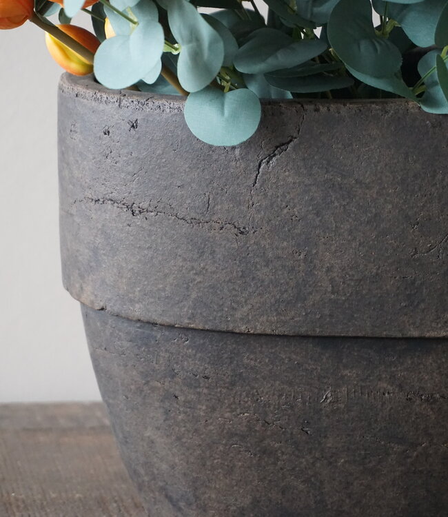 Brynxz Pot Ovaal Majestic Bruin 48x15x39 Cm