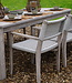 Be-Uniq Outdoor eettafel | Saint Tropez Vergrijsd Teak