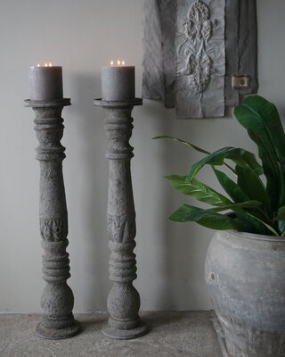 Be-Uniq Vloerkandelaar Palace | Earth Finish | H109 cm