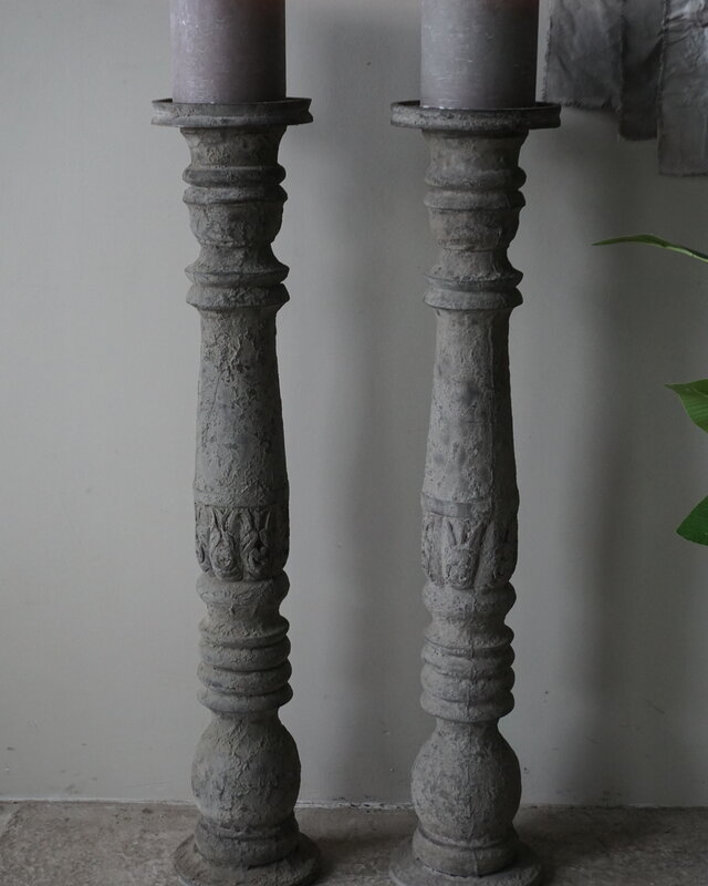 Be-Uniq Vloerkandelaar Palace | Earth Finish | H109 cm
