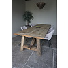 Oud Eikenhouten Tafel | L300 x B100 x H78.5 cm