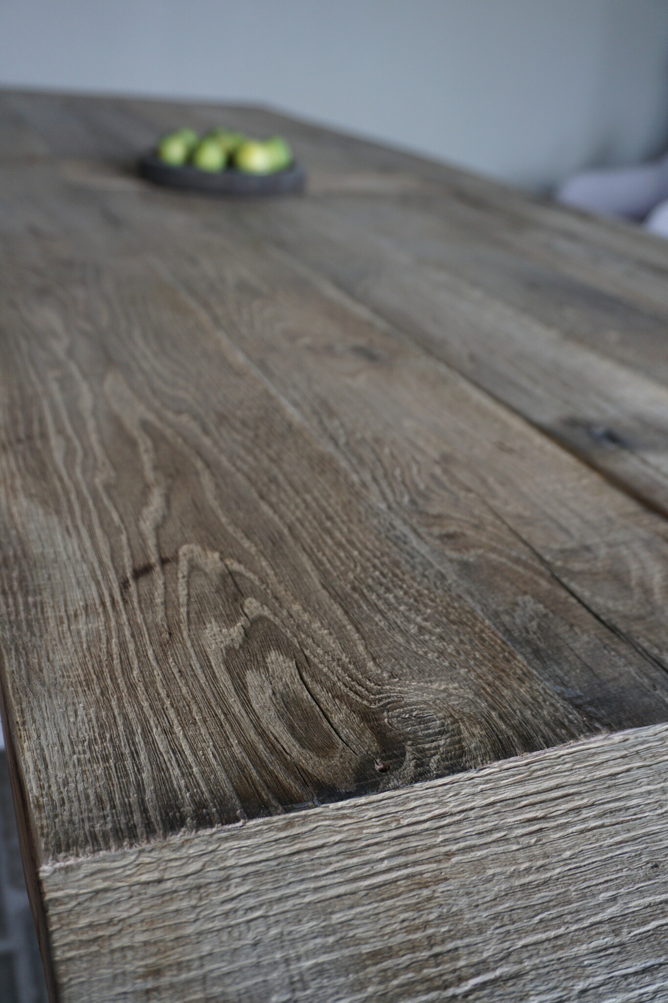 Rene Houtman Oud Eikenhouten Tafel | L300 x B100 x H78.5 cm