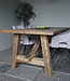 Rene Houtman Oud Eikenhouten Tafel | L250 x B100 x H78.5 cm