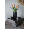 Real Touch Tulpen | Oranje | 5 Stuks | L44 Cm