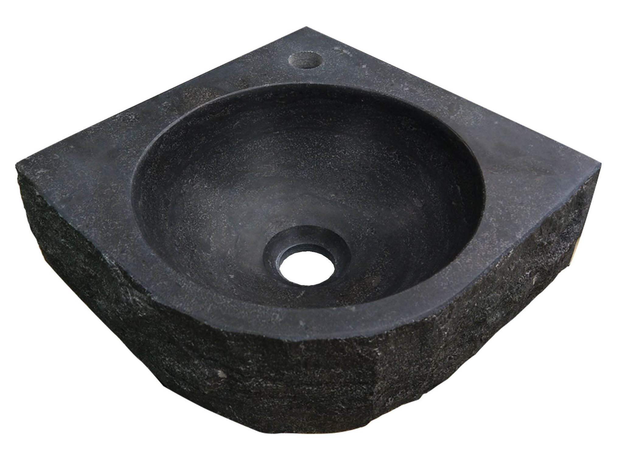 Wiesbaden Wiesbaden hamerslag hoekfontein 30x30x10 cm hardsteen gezoet