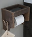 Rene Houtman Toiletrolhouder | Met Bakje | H20 x B20 x D14 cm