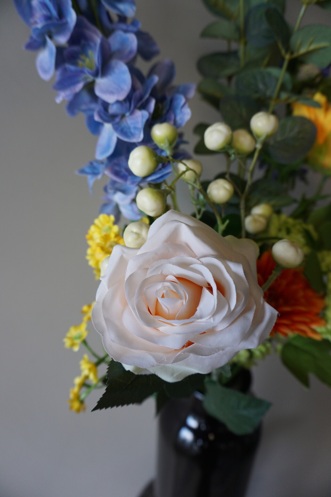 Rene Houtman Kunstbloemen Boeket Bibi | Zijden Bloemen | H90 cm