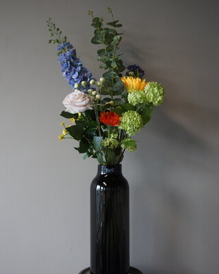 Rene Houtman Kunstbloemen Boeket Bibi | Zijden Bloemen | H90 cm