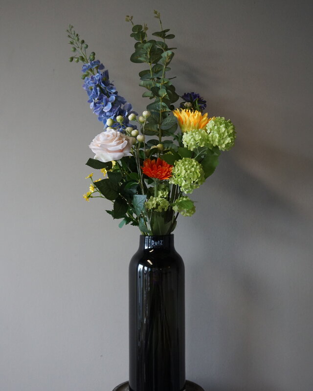 Rene Houtman Kunstbloemen Boeket Bibi | Zijden Bloemen | H90 cm