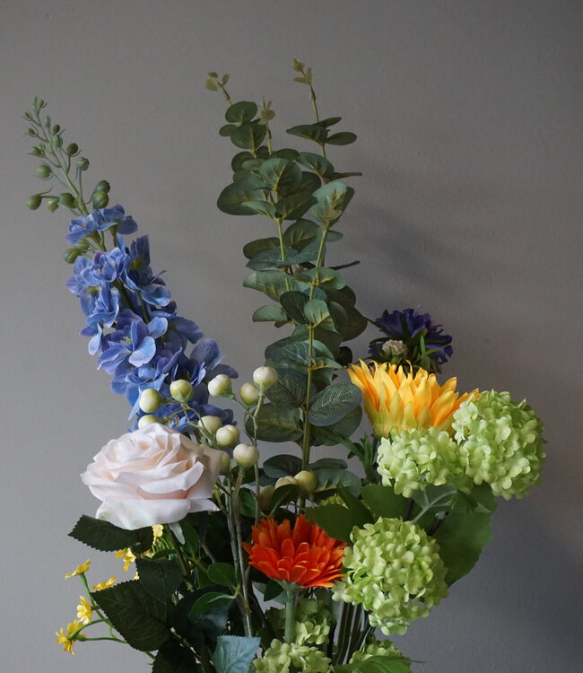 Rene Houtman Kunstbloemen Boeket Bibi | Zijden Bloemen | H90 cm