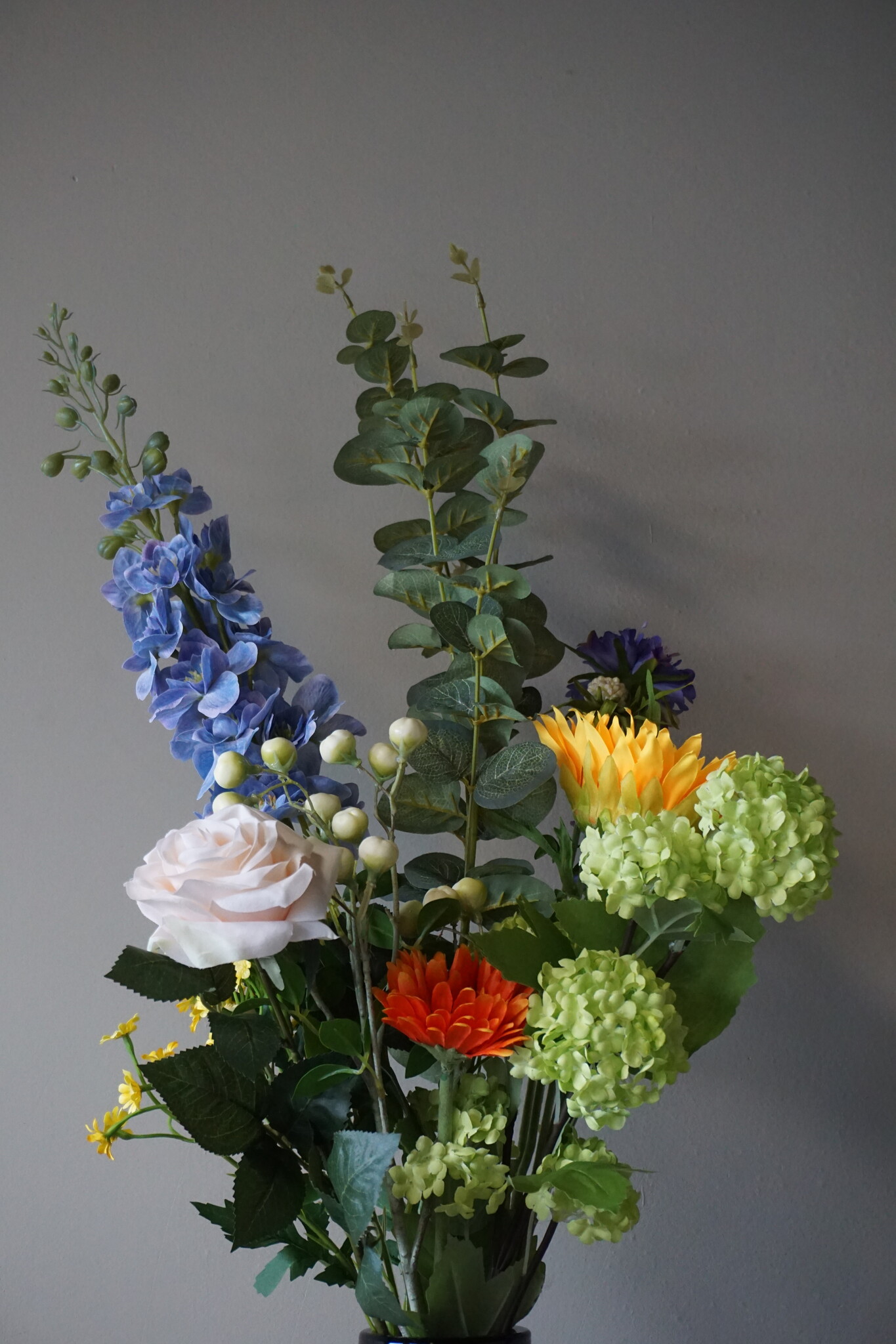 Rene Houtman Kunstbloemen Boeket Bibi | Zijden Bloemen | H90 cm