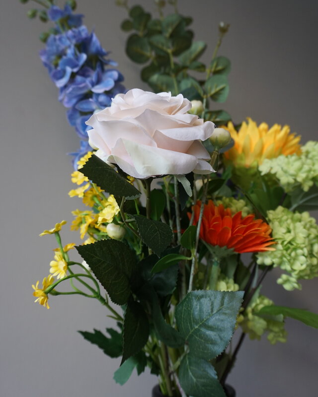 Rene Houtman Kunstbloemen Boeket Bibi | Zijden Bloemen | H90 cm
