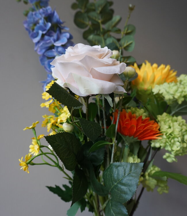 Rene Houtman Kunstbloemen Boeket Bibi | Zijden Bloemen | H90 cm