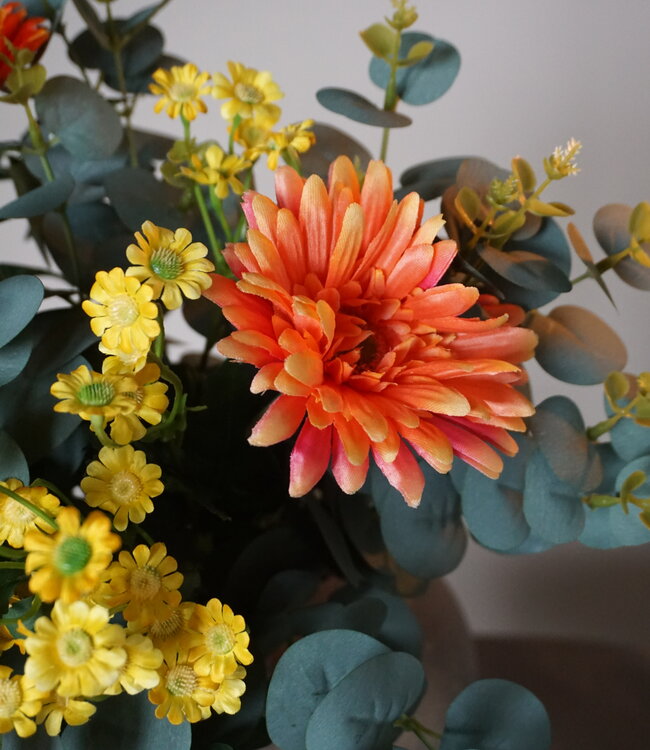 Rene Houtman Boeket Jip | Zijden Bloemen | H50 cm