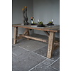 Oud Eikenhouten Tafel | L220 x B100 x H79 cm
