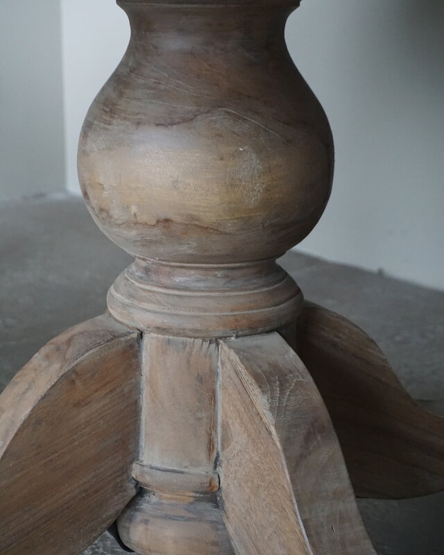Rene Houtman Eetkamertafel Rond | Hout | Ø160 x H80 cm | Bruin