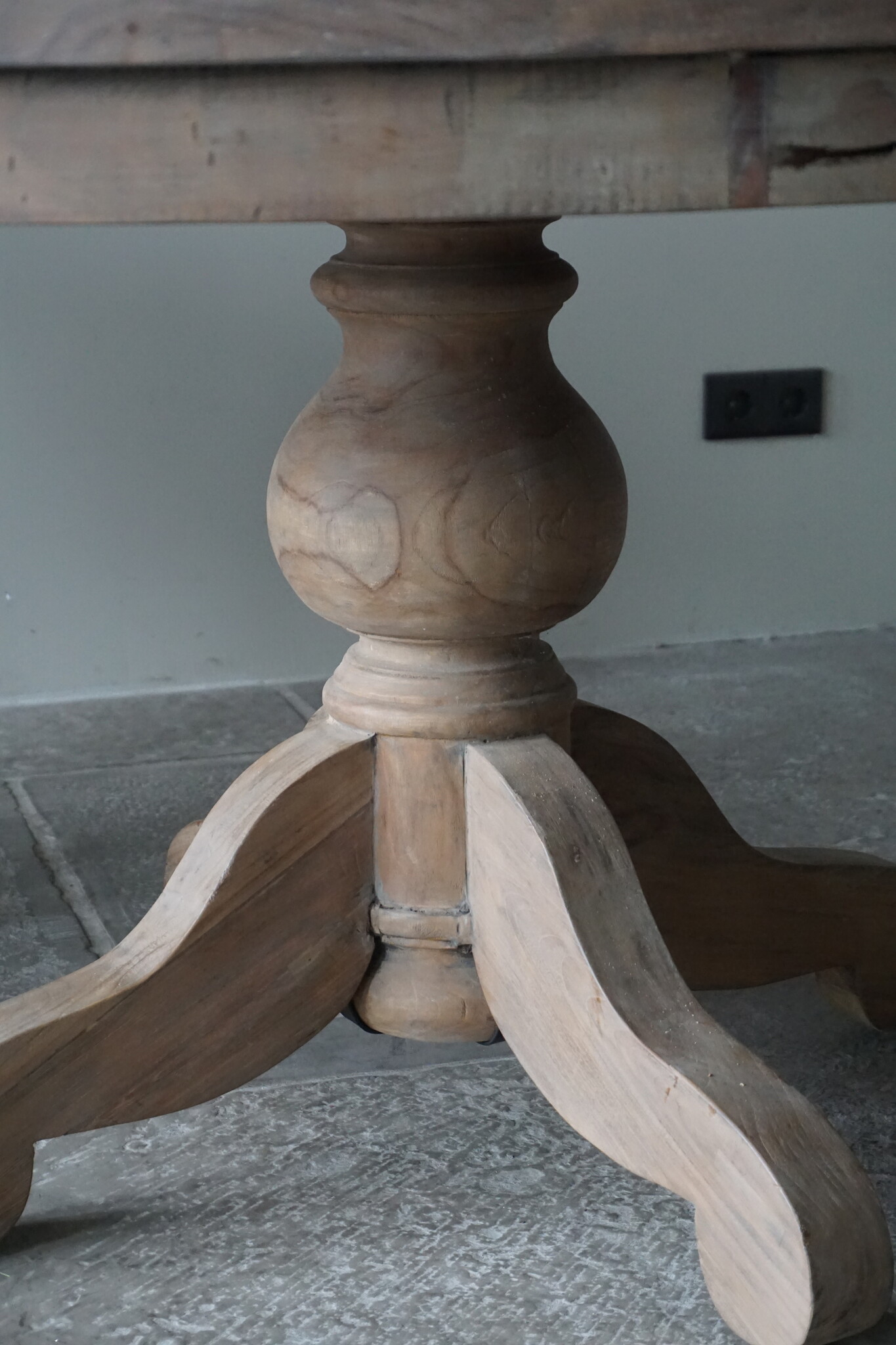 Rene Houtman Eetkamertafel Rond | Hout | Ø160 x H79 cm | Bruin