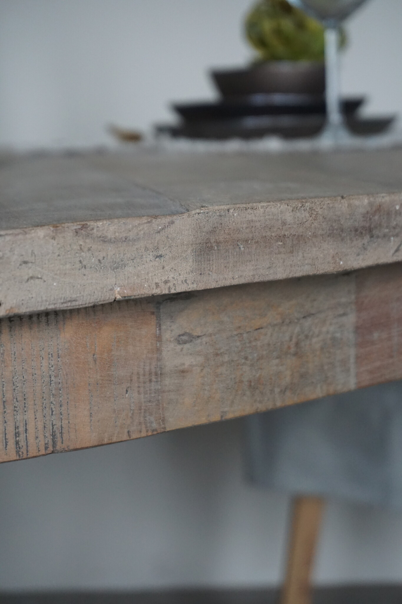 Rene Houtman Eetkamertafel Rond | Hout | Ø160 x H79 cm | Bruin