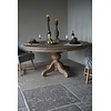 Eetkamertafel Rond | Hout | Ø160 x H79 cm | Bruin
